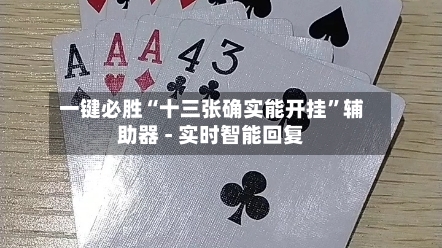 一键必胜“十三张确实能开挂	”辅助器 - 实时智能回复-第2张图片