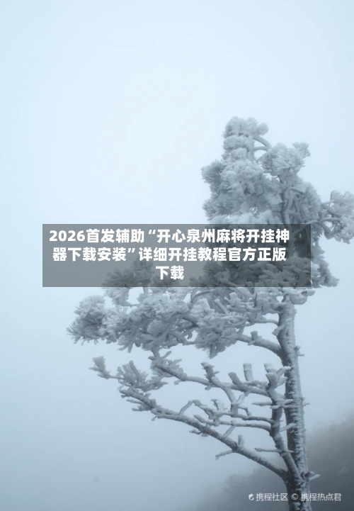 2026首发辅助“开心泉州麻将开挂神器下载安装”详细开挂教程官方正版下载-第3张图片