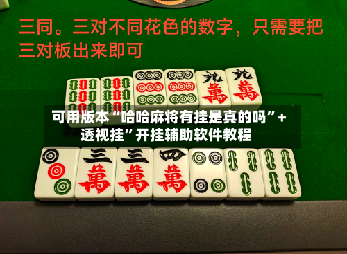 可用版本“哈哈麻将有挂是真的吗”+透视挂”开挂辅助软件教程-第2张图片