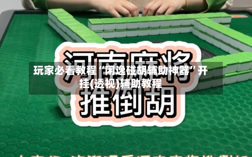 玩家必看教程“闲逸碰胡辅助神器”开挂(透视)辅助教程-第2张图片