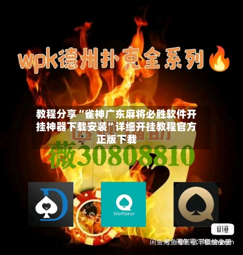教程分享“雀神广东麻将必胜软件开挂神器下载安装”详细开挂教程官方正版下载-第2张图片