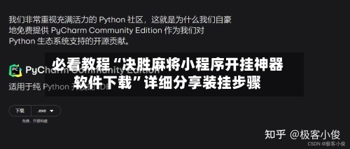 必看教程“决胜麻将小程序开挂神器软件下载”详细分享装挂步骤-第2张图片