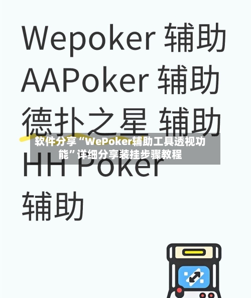 软件分享“WePoker辅助工具透视功能	”详细分享装挂步骤教程-第2张图片