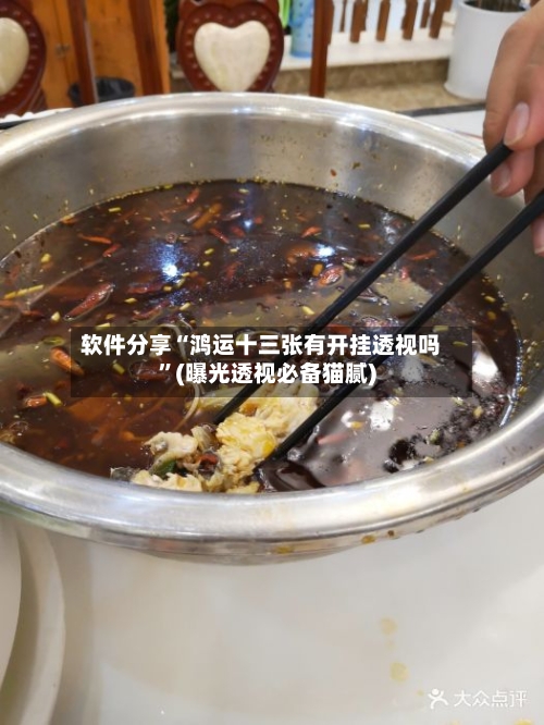 软件分享“鸿运十三张有开挂透视吗”(曝光透视必备猫腻)