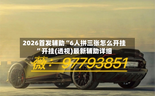 2026首发辅助“6人拼三张怎么开挂”开挂(透视)最新辅助详细-第2张图片
