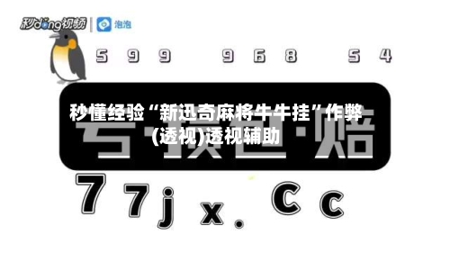 秒懂经验“新迅奇麻将牛牛挂”作弊(透视)透视辅助