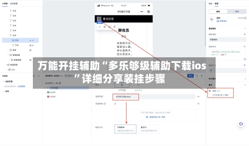 万能开挂辅助“多乐够级辅助下载ios”详细分享装挂步骤-第3张图片