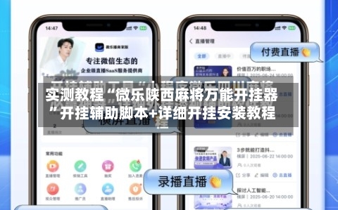 实测教程“微乐陕西麻将万能开挂器	”开挂辅助脚本+详细开挂安装教程-第3张图片