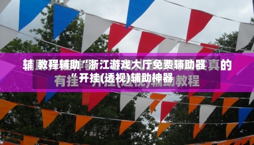 教程辅助“浙江游戏大厅免费辅助器”开挂(透视)辅助神器