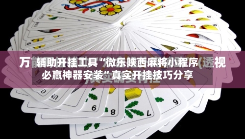 辅助开挂工具“微乐陕西麻将小程序必赢神器安装	”真实开挂技巧分享-第2张图片
