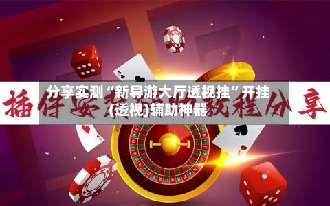 分享实测“新导游大厅透视挂”开挂(透视)辅助神器-第2张图片