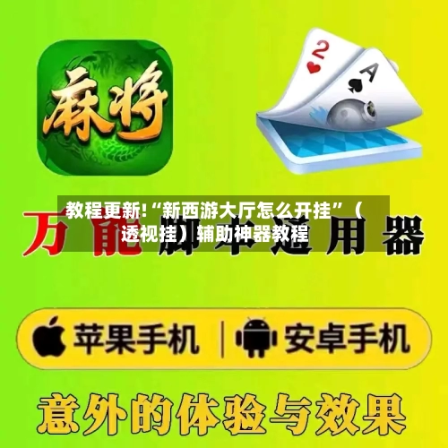 教程更新!“新西游大厅怎么开挂	”（透视挂）辅助神器教程-第2张图片