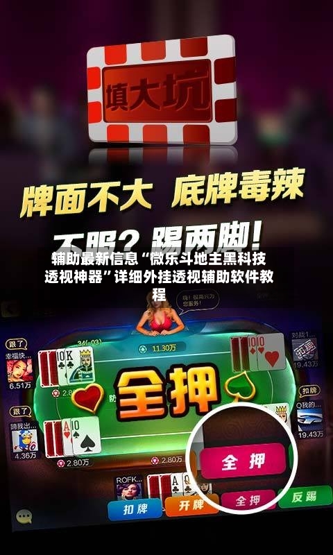 辅助最新信息“微乐斗地主黑科技透视神器”详细外挂透视辅助软件教程-第3张图片
