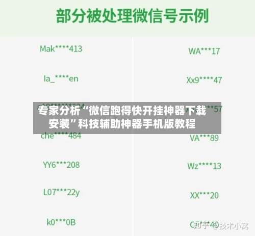 专家分析“微信跑得快开挂神器下载安装”科技辅助神器手机版教程-第2张图片