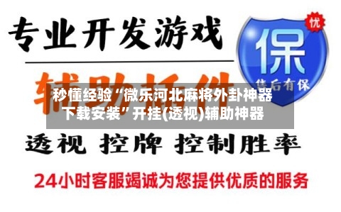 秒懂经验“微乐河北麻将外卦神器下载安装	”开挂(透视)辅助神器-第2张图片