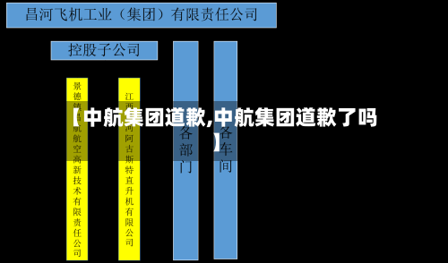 【中航集团道歉,中航集团道歉了吗】