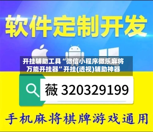 开挂辅助工具“微信小程序微乐麻将万能开挂器”开挂(透视)辅助神器-第3张图片