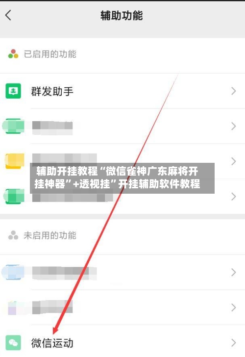 辅助开挂教程“微信雀神广东麻将开挂神器	”+透视挂”开挂辅助软件教程-第2张图片