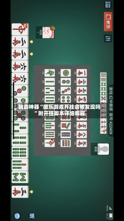 辅助神器“微乐游戏开挂会被发现吗	”附开挂脚本详细教程-第2张图片
