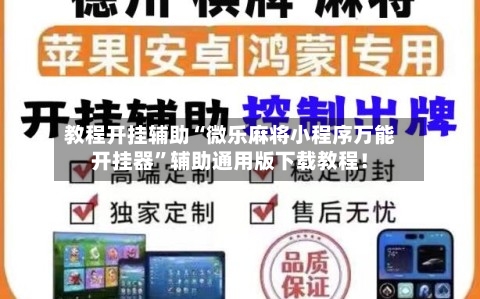 教程开挂辅助“微乐麻将小程序万能开挂器	”辅助通用版下载教程！-第2张图片