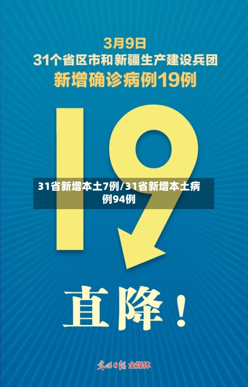 31省新增本土7例/31省新增本土病例94例-第2张图片
