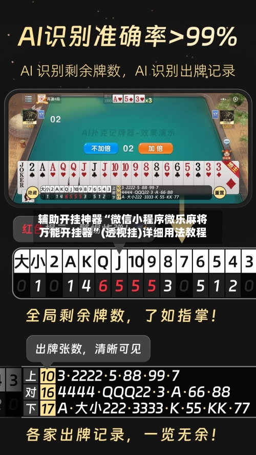 辅助开挂神器“微信小程序微乐麻将万能开挂器”(透视挂)详细用法教程-第2张图片