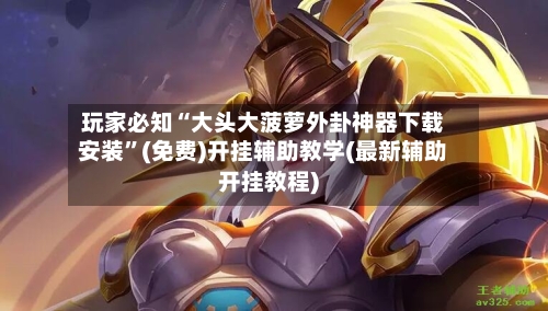 玩家必知“大头大菠萝外卦神器下载安装”(免费)开挂辅助教学(最新辅助开挂教程)-第2张图片
