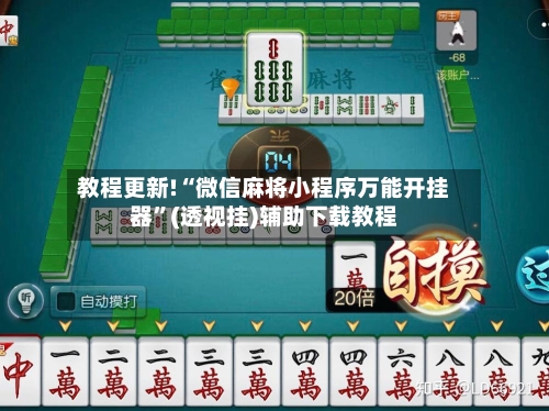 教程更新!“微信麻将小程序万能开挂器”(透视挂)辅助下载教程-第3张图片