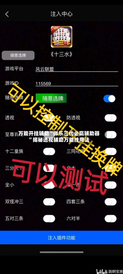 万能开挂辅助“微乐三代必赢辅助器”揭秘透视辅助万能挂用法-第2张图片