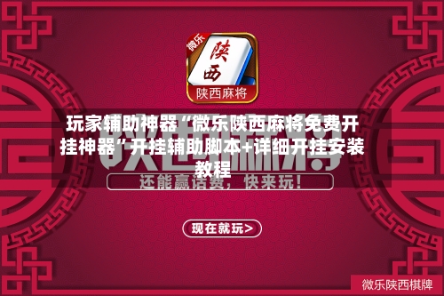 玩家辅助神器“微乐陕西麻将免费开挂神器”开挂辅助脚本+详细开挂安装教程-第3张图片