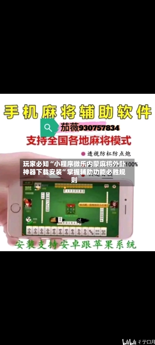 玩家必知“小程序微乐内蒙麻将外卦神器下载安装”掌握辅助功能必胜规则-第2张图片