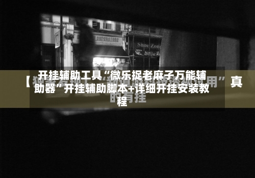 开挂辅助工具“微乐捉老麻子万能辅助器	”开挂辅助脚本+详细开挂安装教程-第2张图片