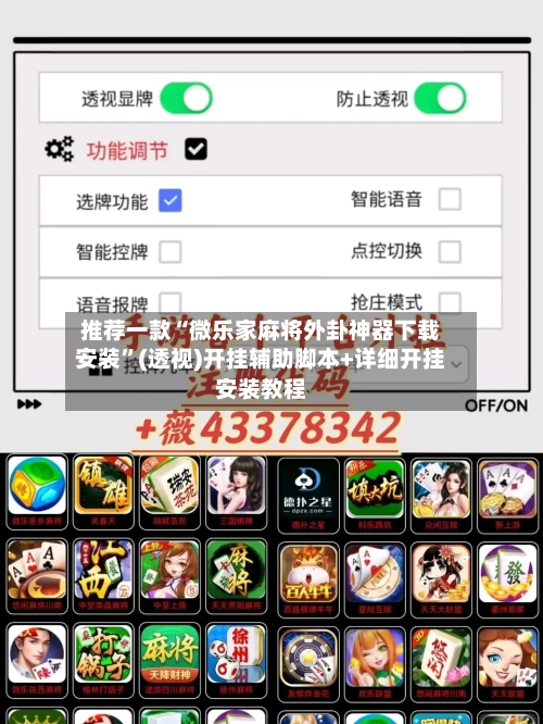 推荐一款“微乐家麻将外卦神器下载安装	”(透视)开挂辅助脚本+详细开挂安装教程-第2张图片