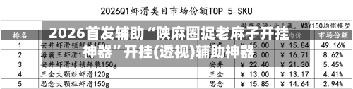 2026首发辅助“陕麻圈捉老麻子开挂神器	”开挂(透视)辅助神器-第2张图片