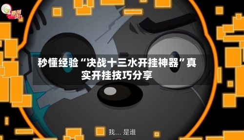 秒懂经验“决战十三水开挂神器”真实开挂技巧分享-第2张图片