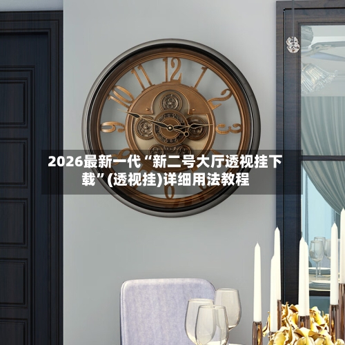 2026最新一代“新二号大厅透视挂下载”(透视挂)详细用法教程