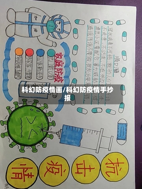 科幻防疫情画/科幻防疫情手抄报