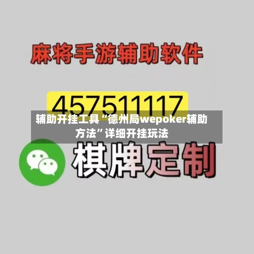 辅助开挂工具“德州局wepoker辅助方法”详细开挂玩法-第2张图片