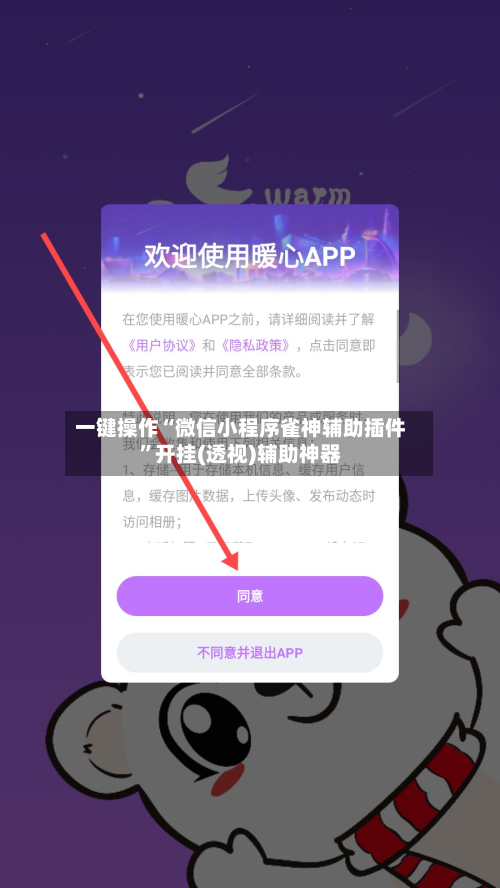 一键操作“微信小程序雀神辅助插件”开挂(透视)辅助神器-第2张图片