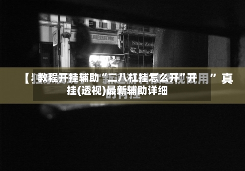 教程开挂辅助“二八杠挂怎么开”开挂(透视)最新辅助详细