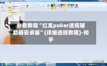 必看教程“红龙poker透视辅助器安卓版	”(详细透视教程)-知乎-第2张图片
