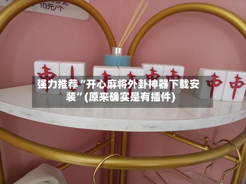 强力推荐“开心麻将外卦神器下载安装”(原来确实是有插件)-第2张图片