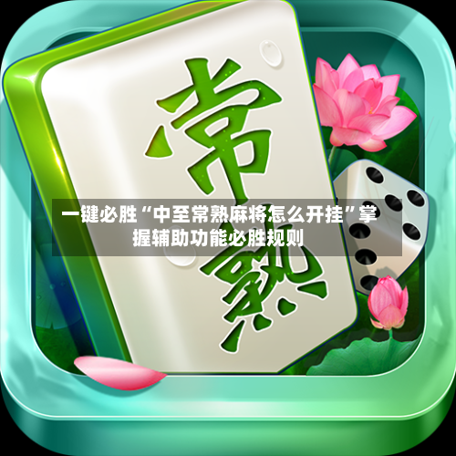 一键必胜“中至常熟麻将怎么开挂”掌握辅助功能必胜规则-第2张图片