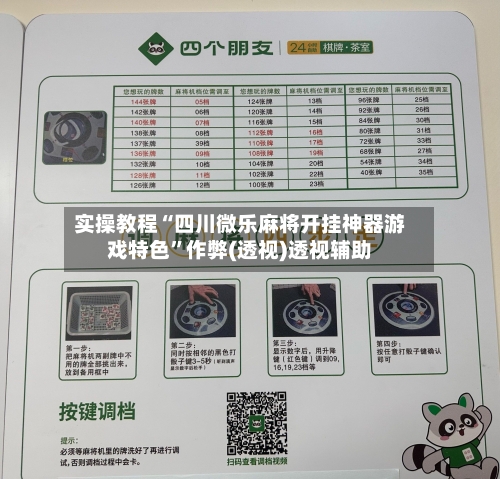 实操教程“四川微乐麻将开挂神器游戏特色”作弊(透视)透视辅助