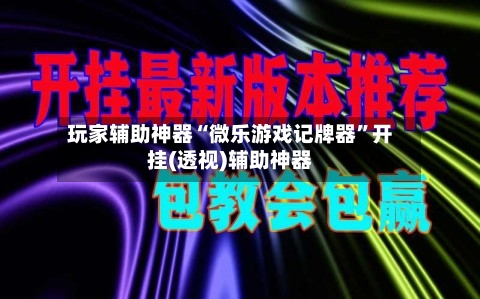 玩家辅助神器“微乐游戏记牌器”开挂(透视)辅助神器-第3张图片