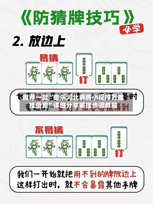 推荐一款“微乐河北麻将小程序万能挂免费”详细分享装挂步骤教程-第2张图片