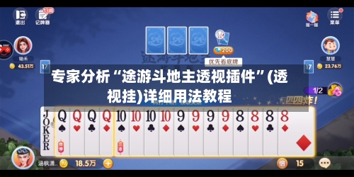 专家分析“途游斗地主透视插件”(透视挂)详细用法教程