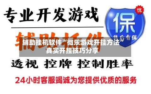 辅助挂机软件“微乐游戏开挂方法”真实开挂技巧分享