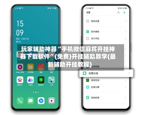 玩家辅助神器“手机微信麻将开挂神器下载软件”(免费)开挂辅助教学(最新辅助开挂教程)-第3张图片