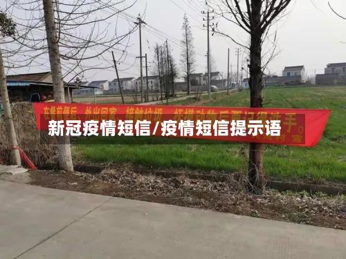 新冠疫情短信/疫情短信提示语-第2张图片